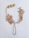 Magnificent Treasure Gems Fan - Gold, Ruby