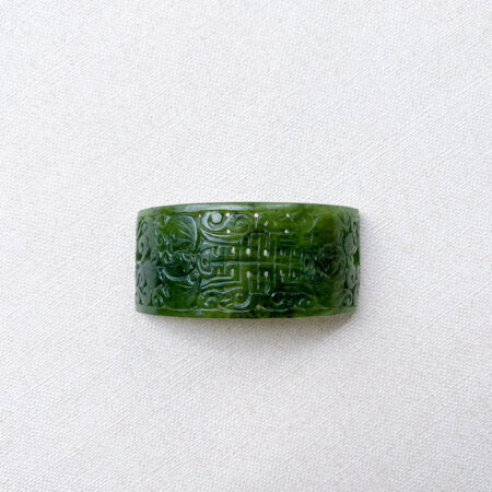 Carved Jade Cuff - Jade