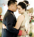 Floral Pearl Set - Gold, Red (3 pcs)