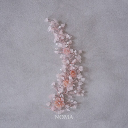 Sweet Pink Hairvine - Rose Gold