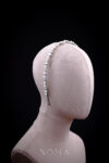 HBC-202200042-Marble-Diamond-Pearl-Headband-Rhodium-White-Gold-White