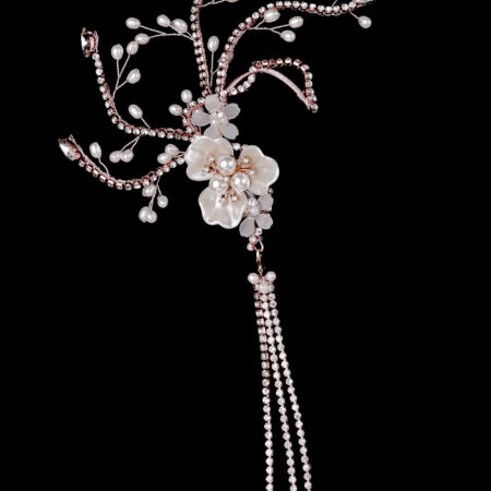 Spring Summer Earpiece - Rose Gold (Right)