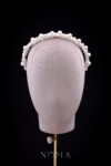 Pearl Combi Headband - White Silver
